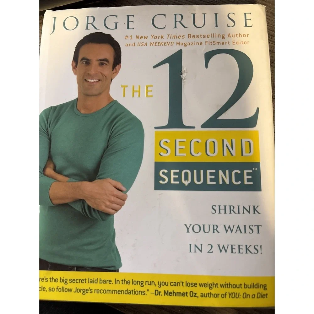 12 Second Sequence : Shrink Your Waist in 2 Weeks HB‎ And Spiral Journal New!